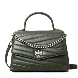 🔥🔥🔥Tory Burch Kira Chevron Top-Handle Satchel Crossbody Bag